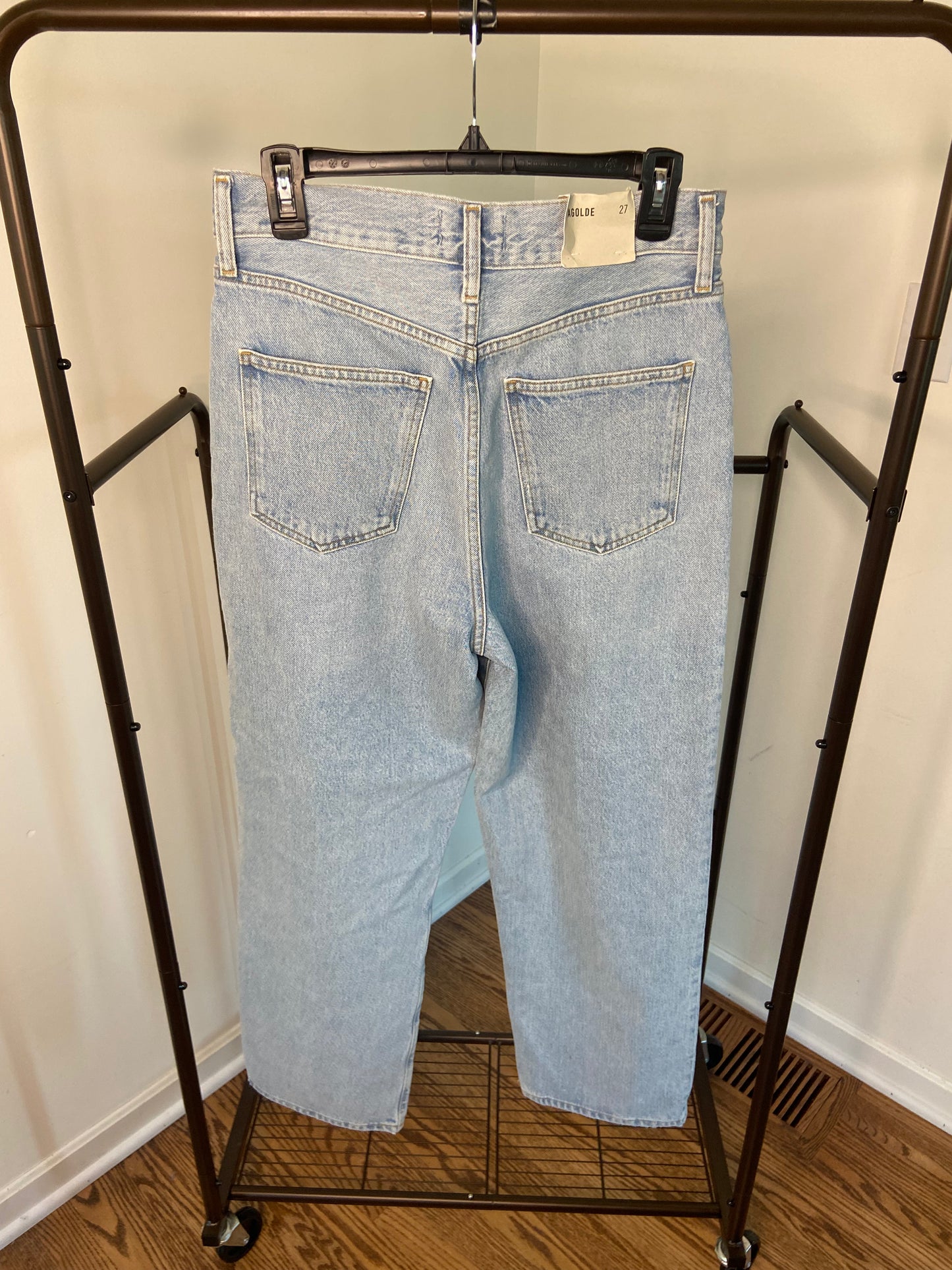 Agolde Fold Waistband Jeans size 27