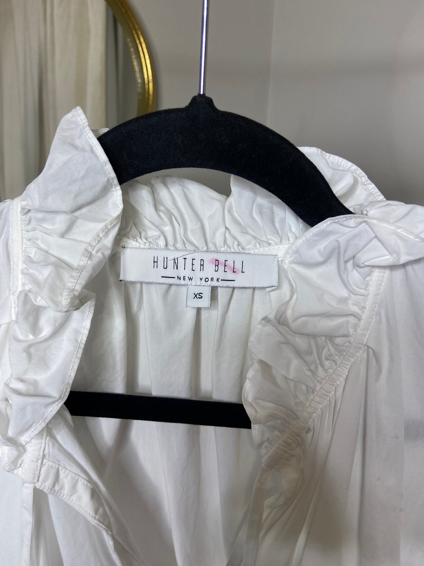 Hunter Bell Merritt White Mini Dress size XS