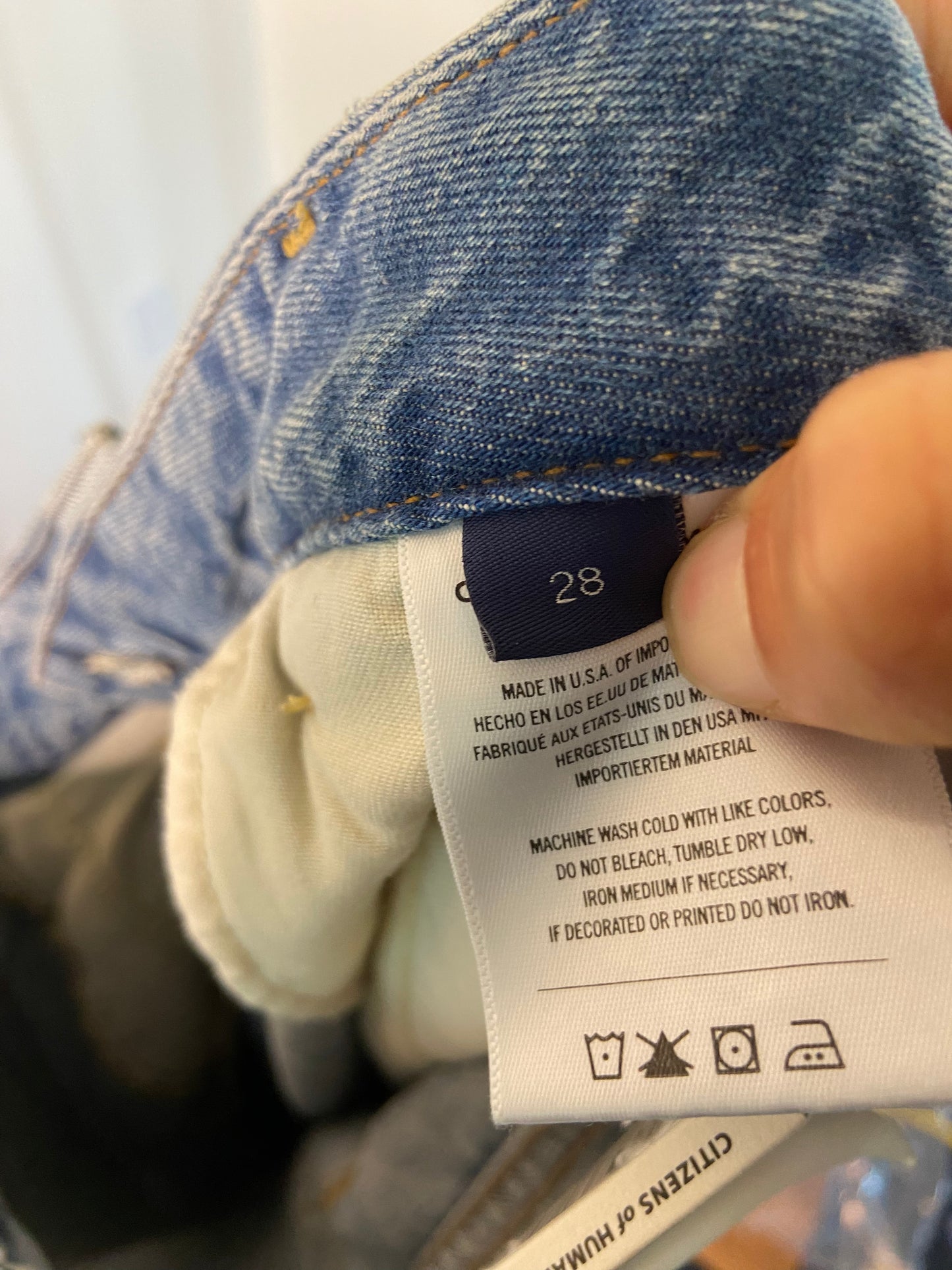 Citizens of Humanity Petra Pleated Trouser Jeans size 28