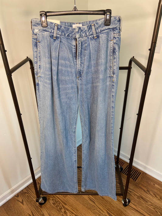 Citizens of Humanity Petra Pleated Trouser Jeans size 28