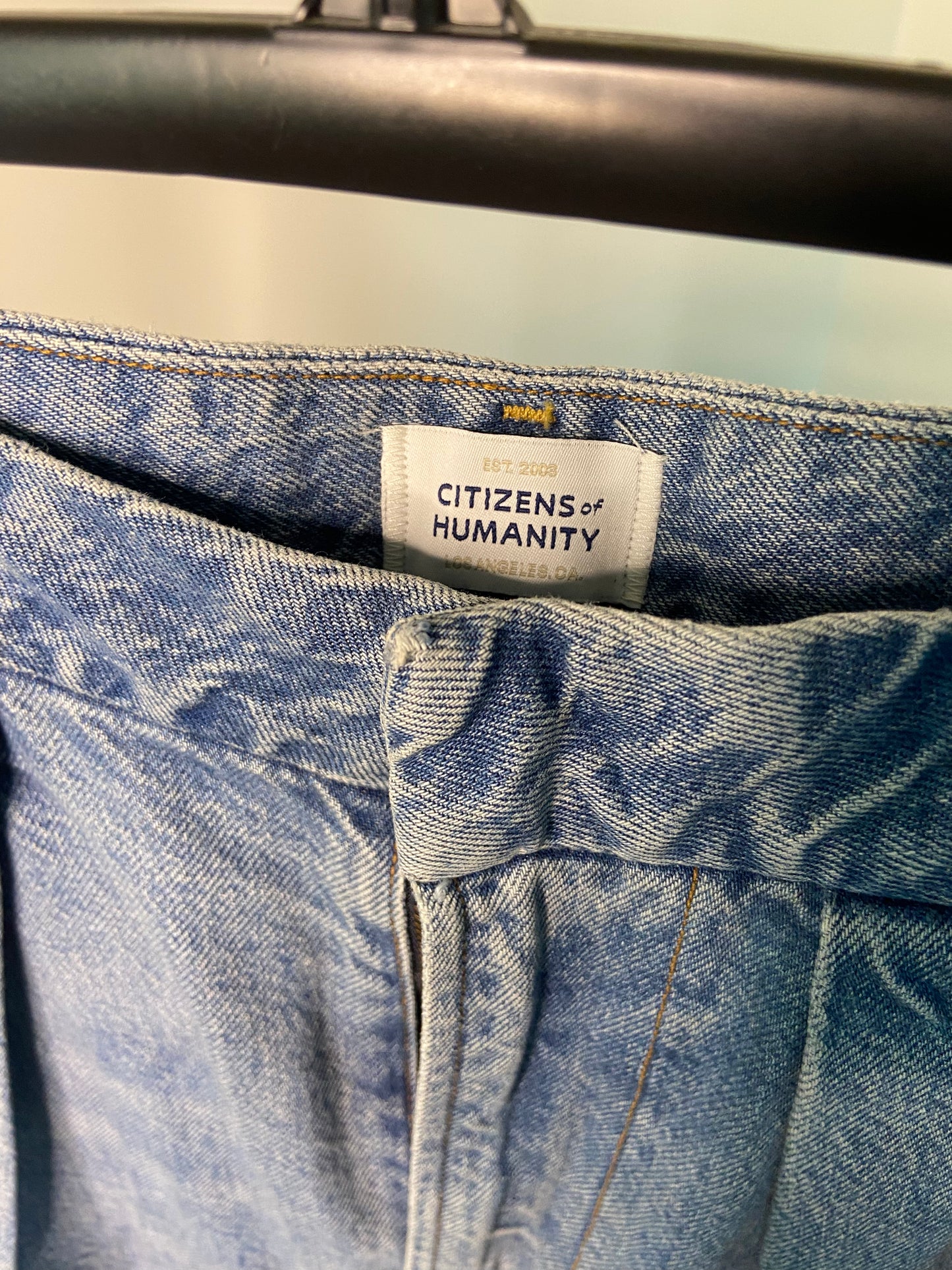 Citizens of Humanity Petra Pleated Trouser Jeans size 28