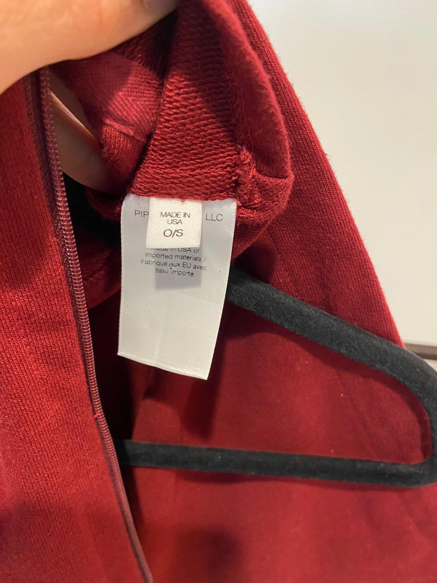 Veronica Beard Santos Cotton Dickey in Dark Red size OS