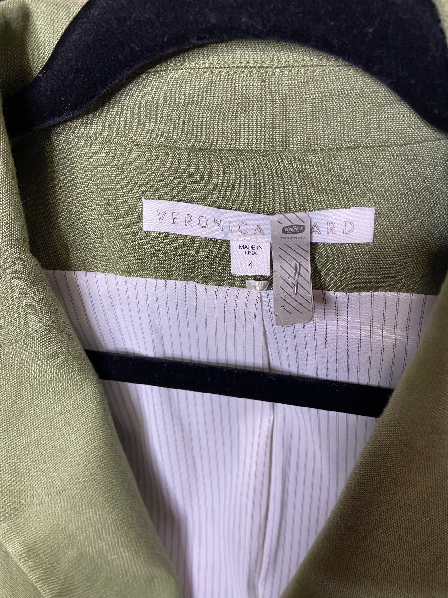 Veronica Beard Linen Dickey Blazer size 4