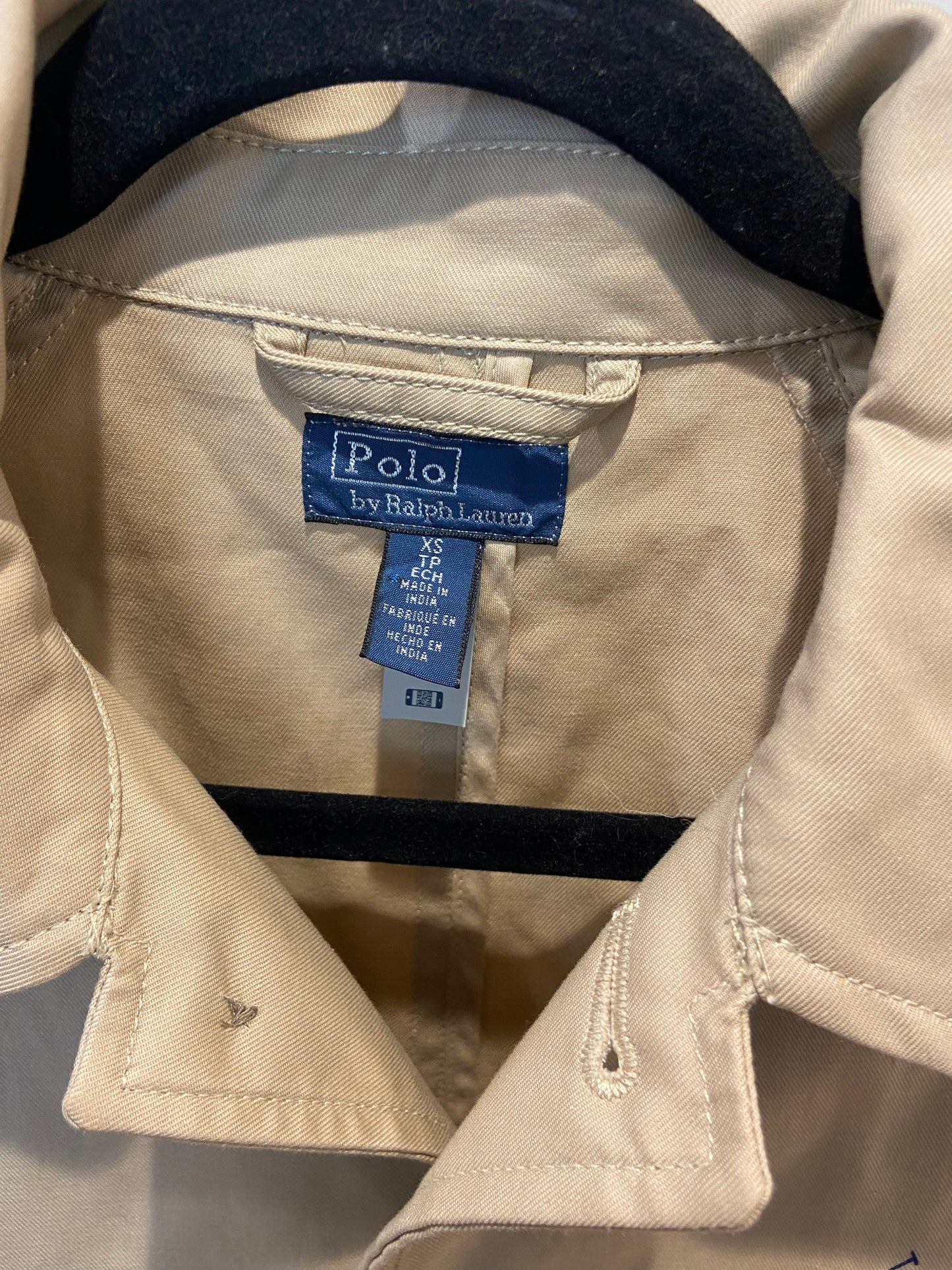 Polo Ralph Lauren Cotton Twill Jacket in Beige size XS
