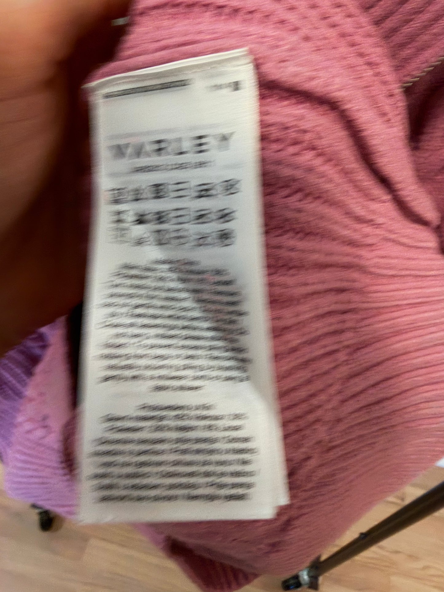 Varley Didi Relaxed Cable Half Zip Sweater size M