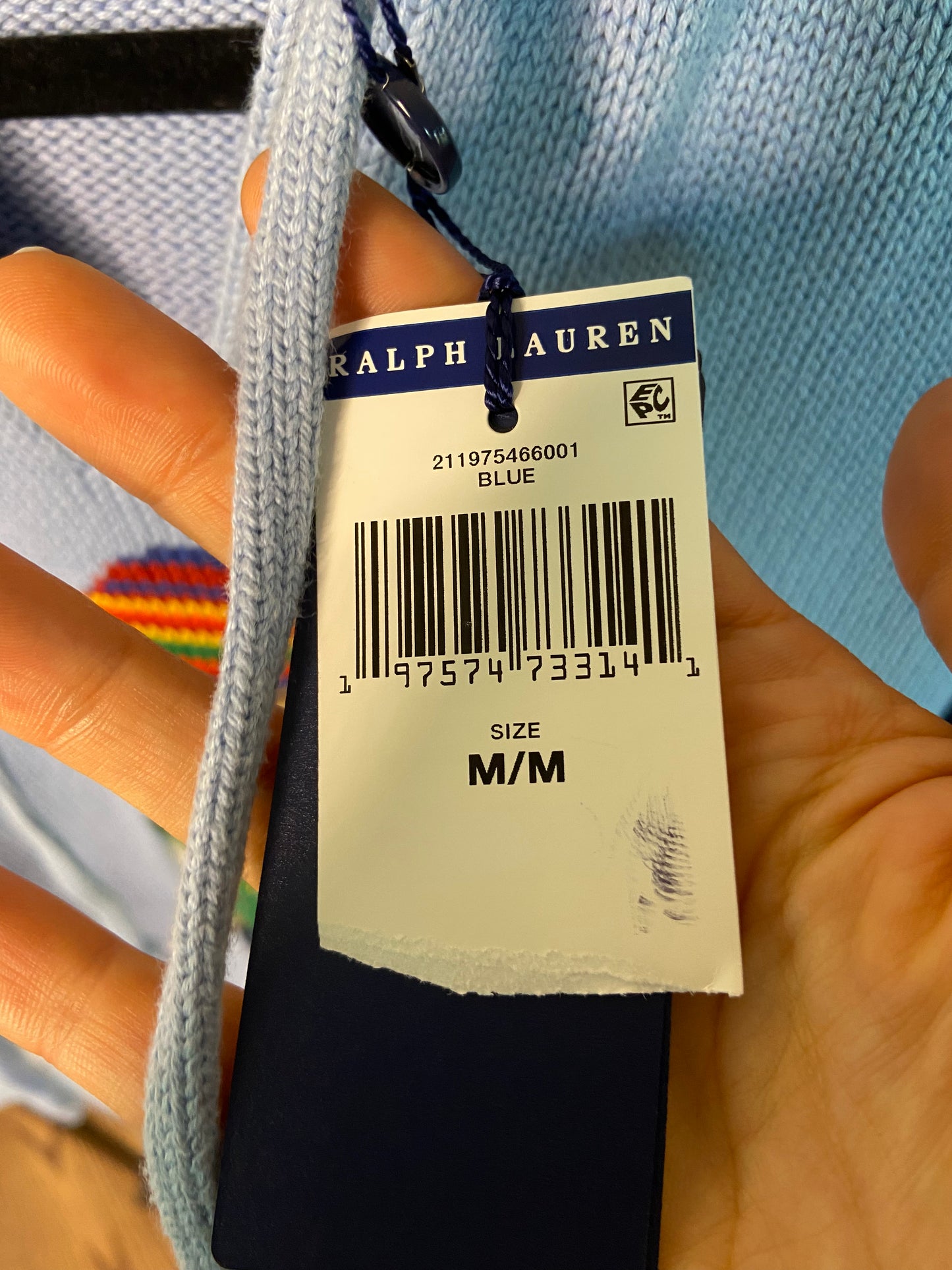 Polo Ralph Lauren Bear Hooded Sweater size M