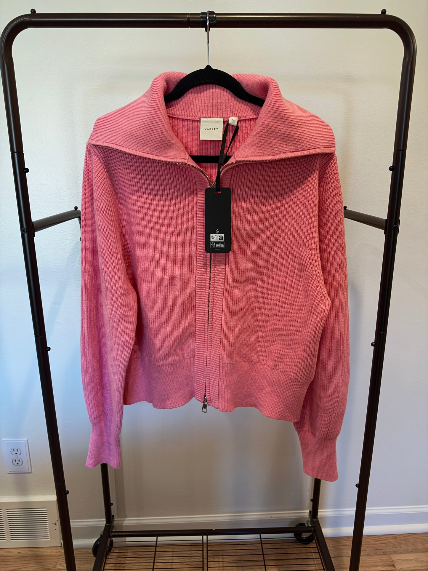 Varley Enrico Knit Jacket size L