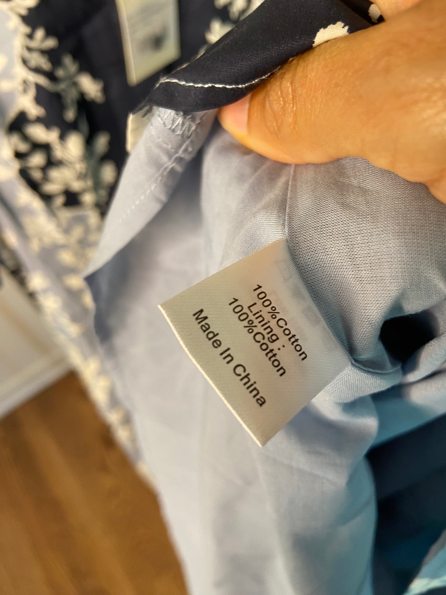 Tuckernuck Blue Fog Delaney Dress size L