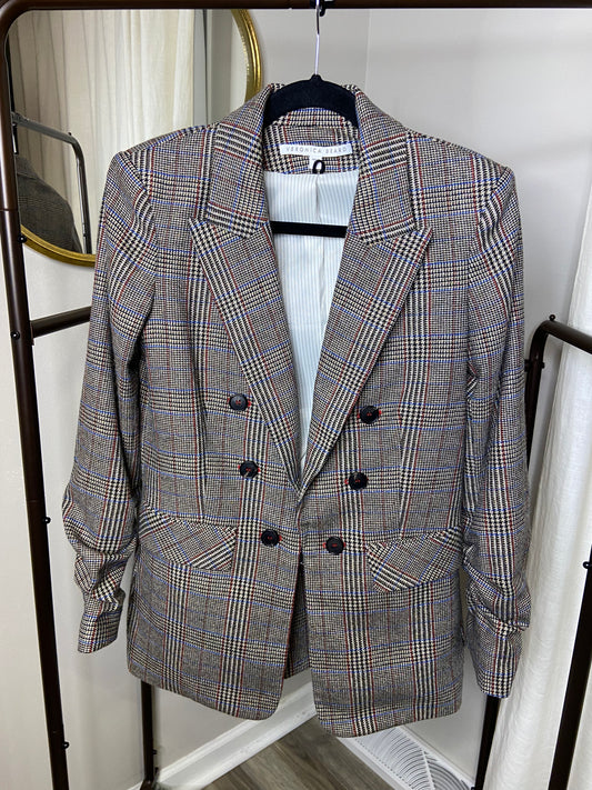 Veronica Beard Beacon Check Dickey Jacket size 4