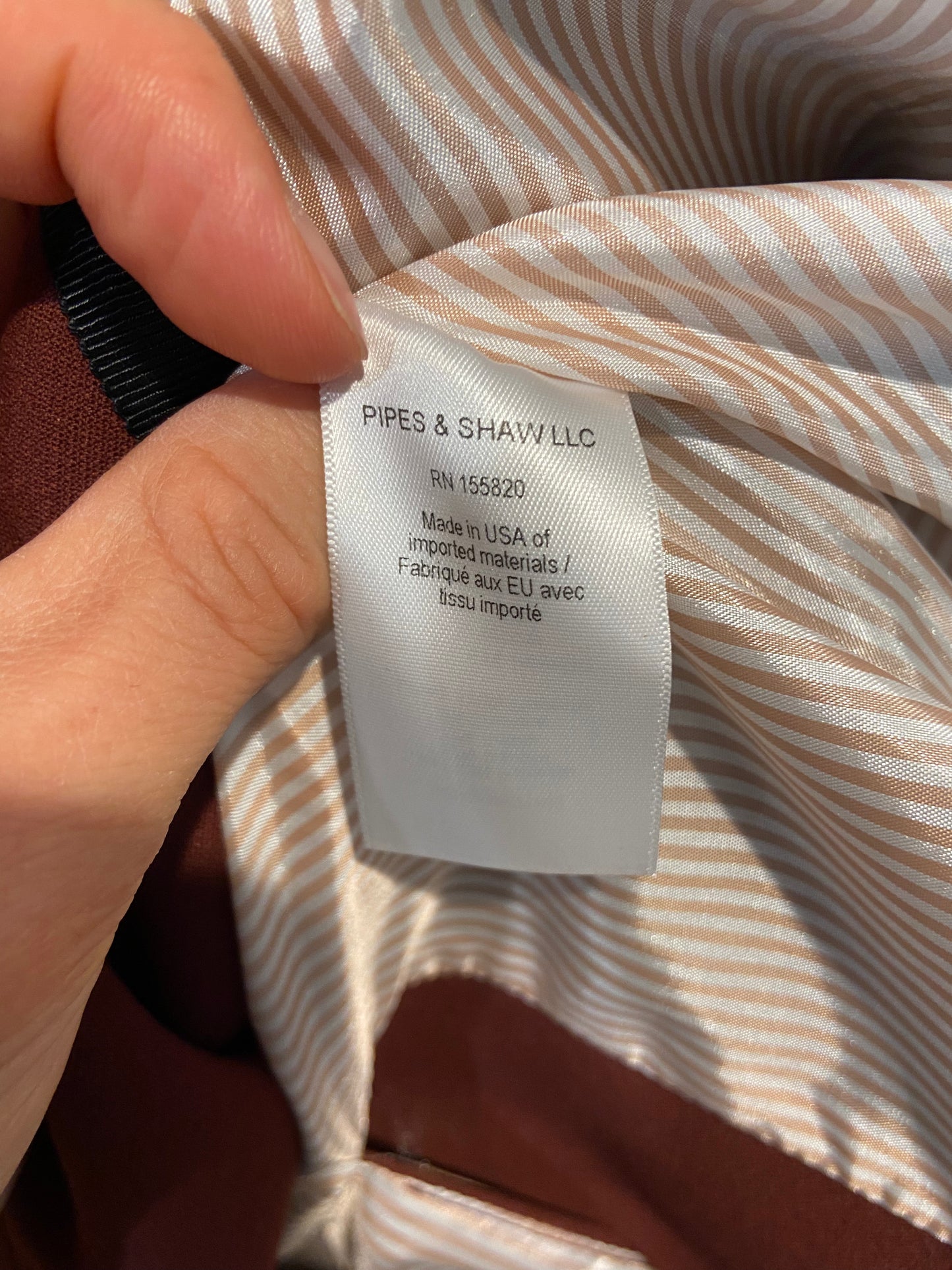 Veronica Beard Miller Dickey Jacket in Burnt Sienna size 10