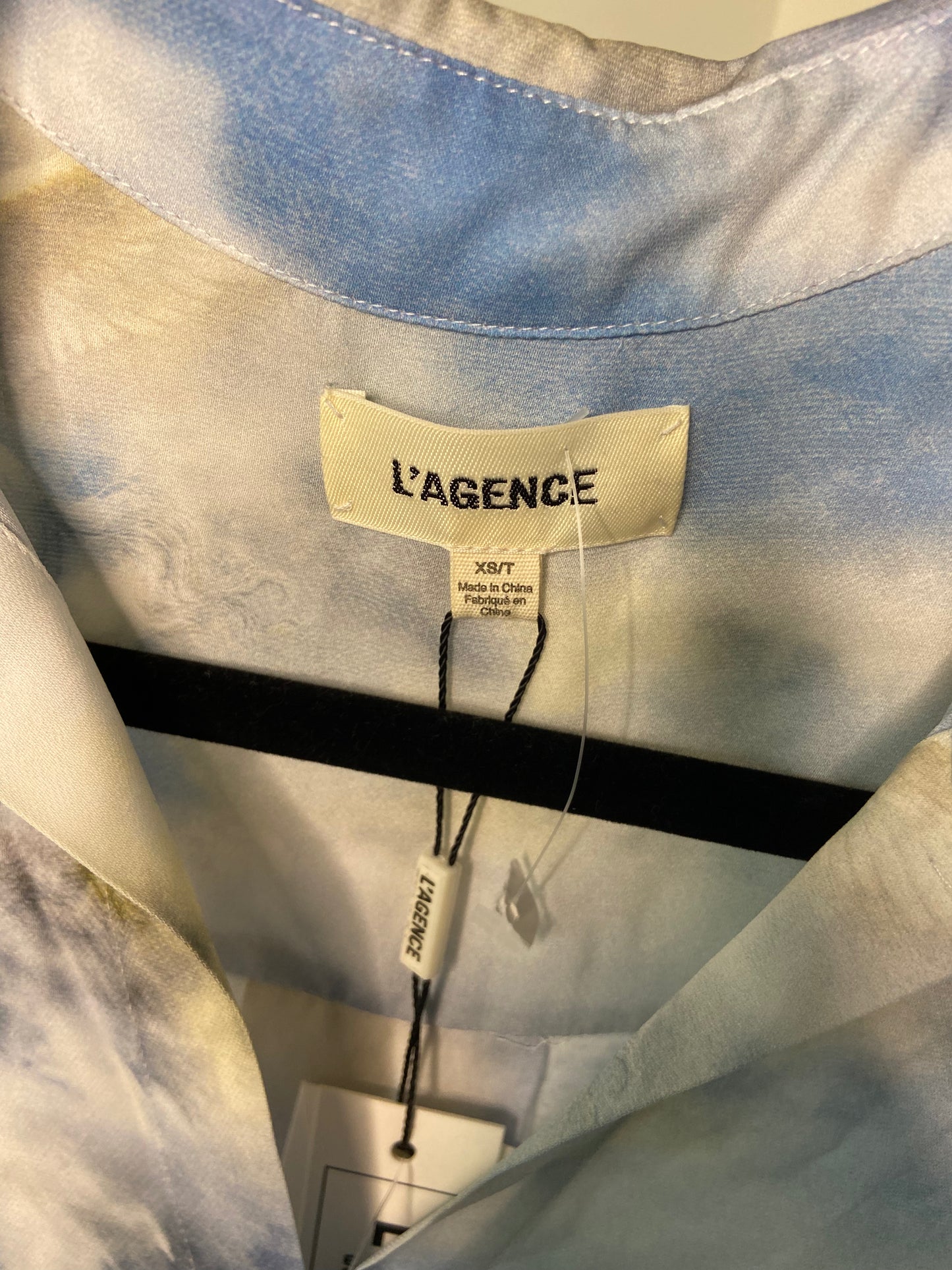 L'Agence Nina Silk Blouse size XS