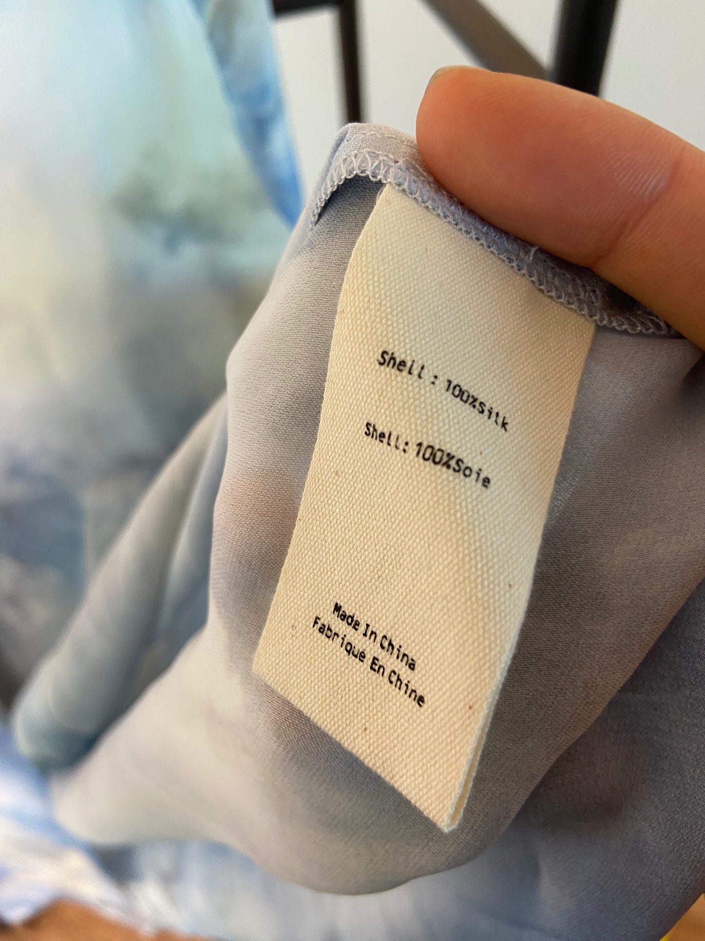 L'Agence Nina Silk Blouse size XS