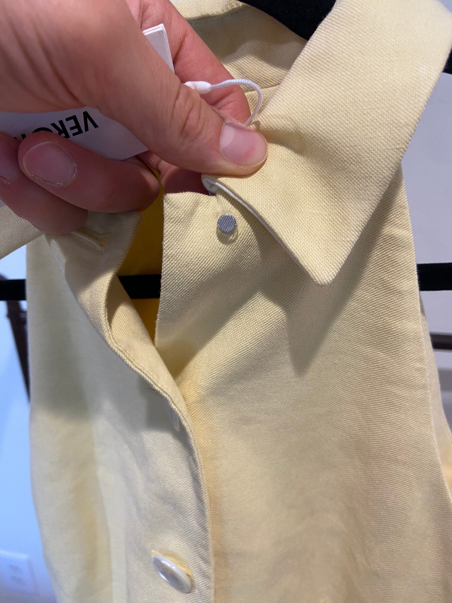 Veronica Beard Orlinda Vest in Chamomile Yellow size 00