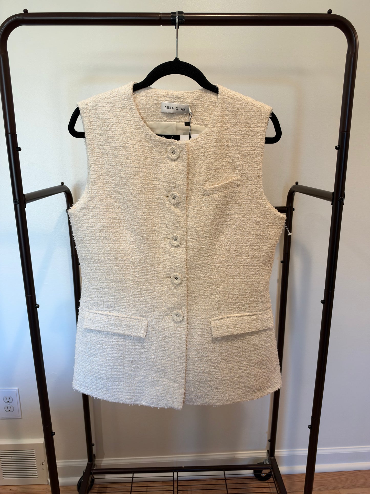 Anna Quan Bailey Top Vest AU 12 US 8