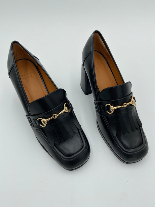 Sezane Julianne Loafers in Glossy Black size 39 - us 8