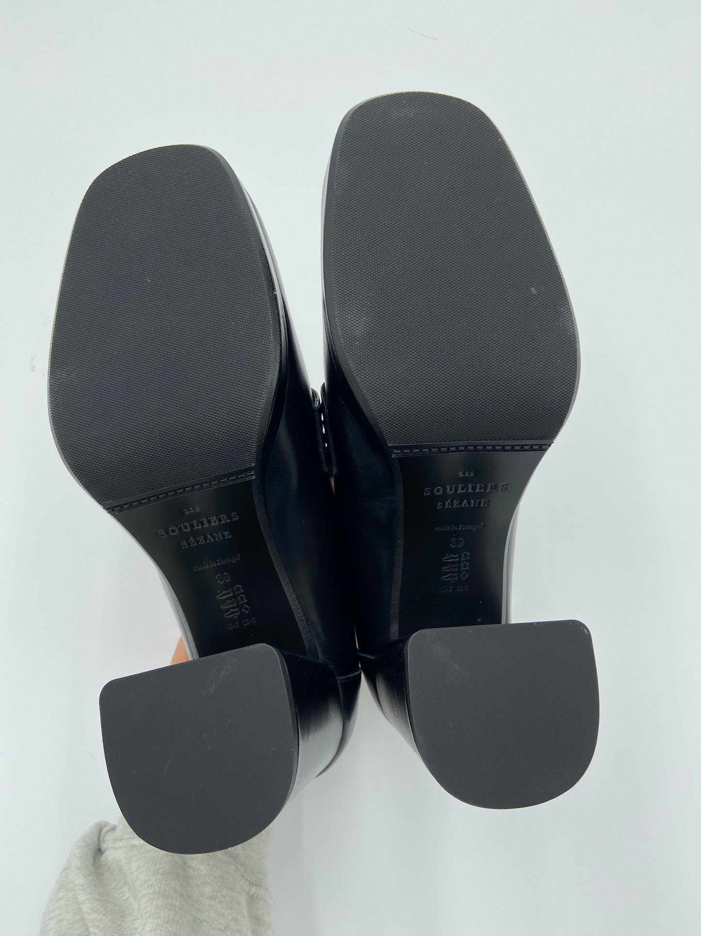 Sezane Julianne Loafers in Glossy Black size 39 - us 8