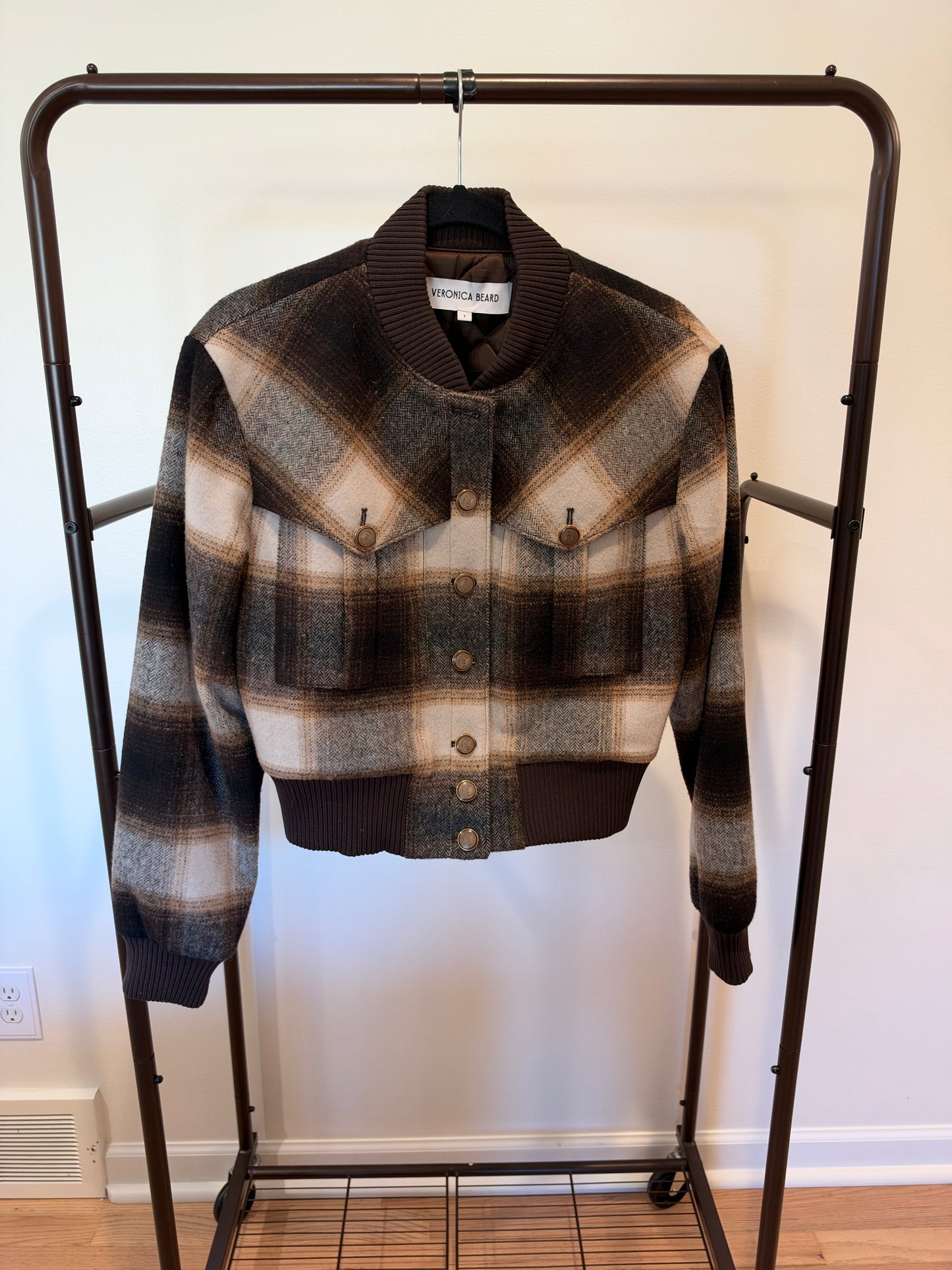 Veronica Beard Stanley Bomber Jacket size 2