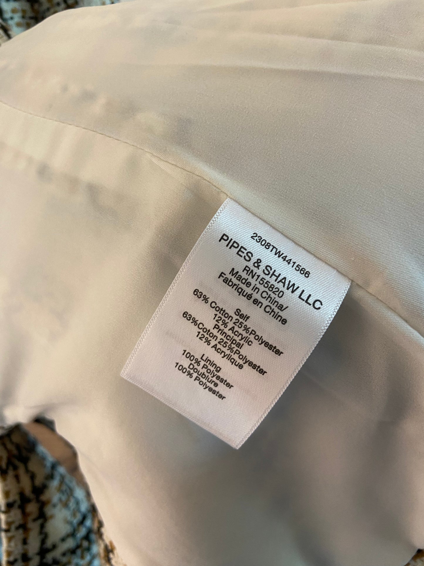 Veronica Beard Lawrence Dickey Jacket size 10