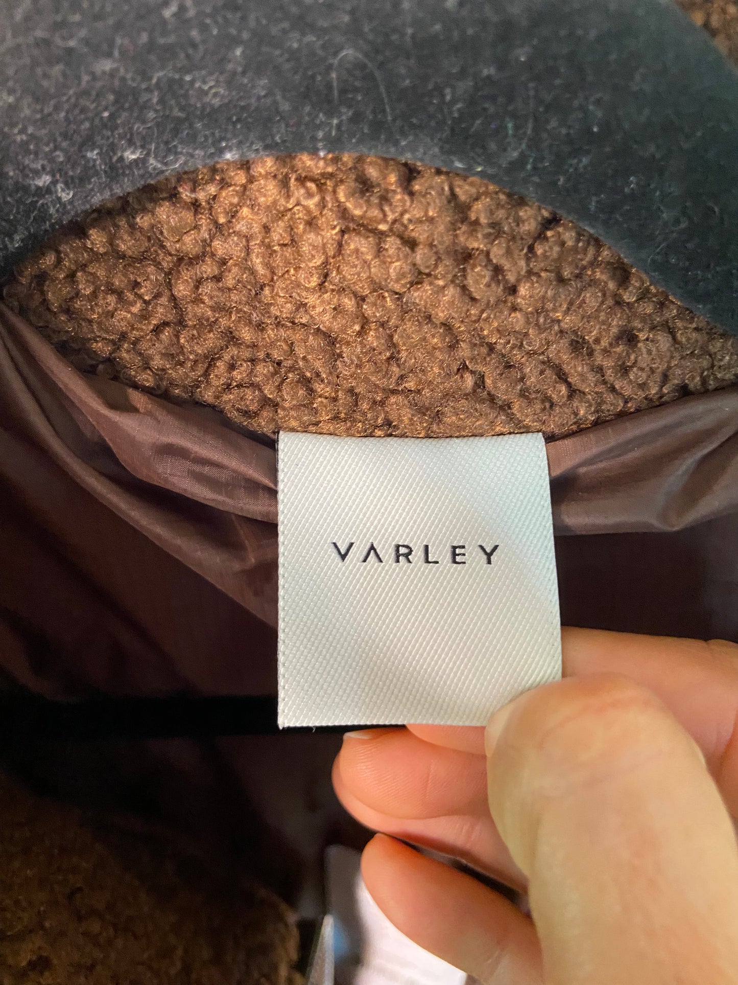 Varley Wilkins Sherpa Puffer Jacket size M