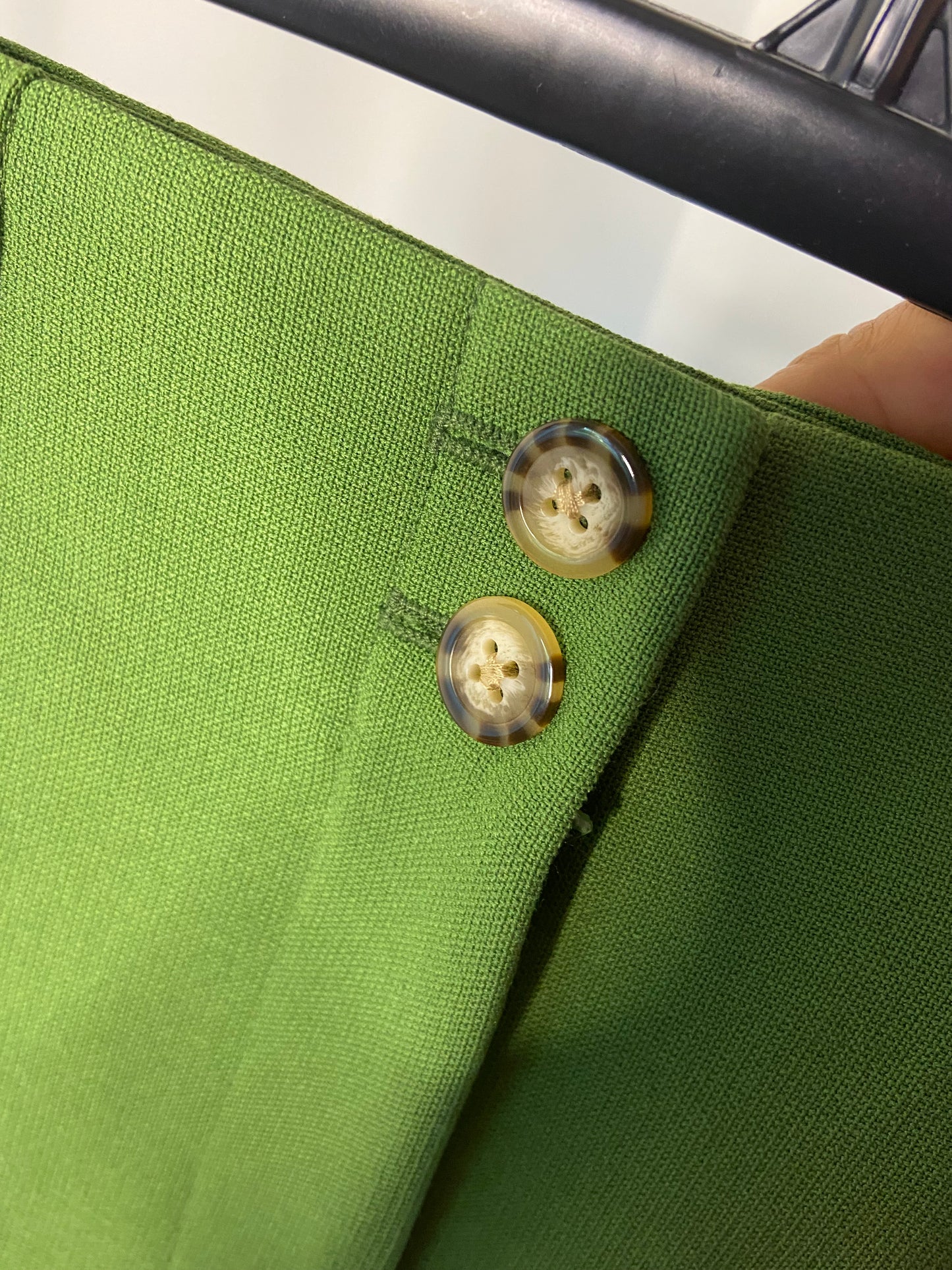 Veronica Beard Kean Cropped High-Rise Pintuck Pants size 6