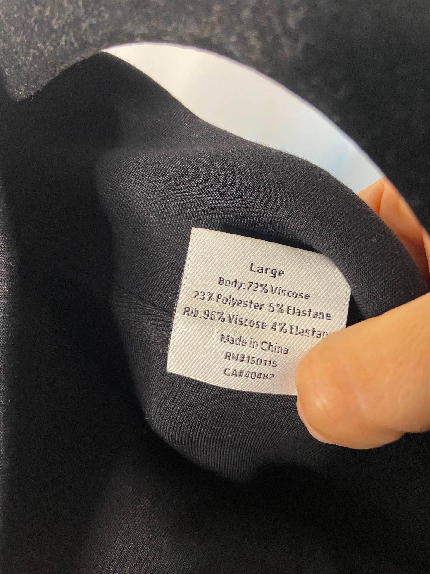 Varley Betsy Sweatshirt Black size L