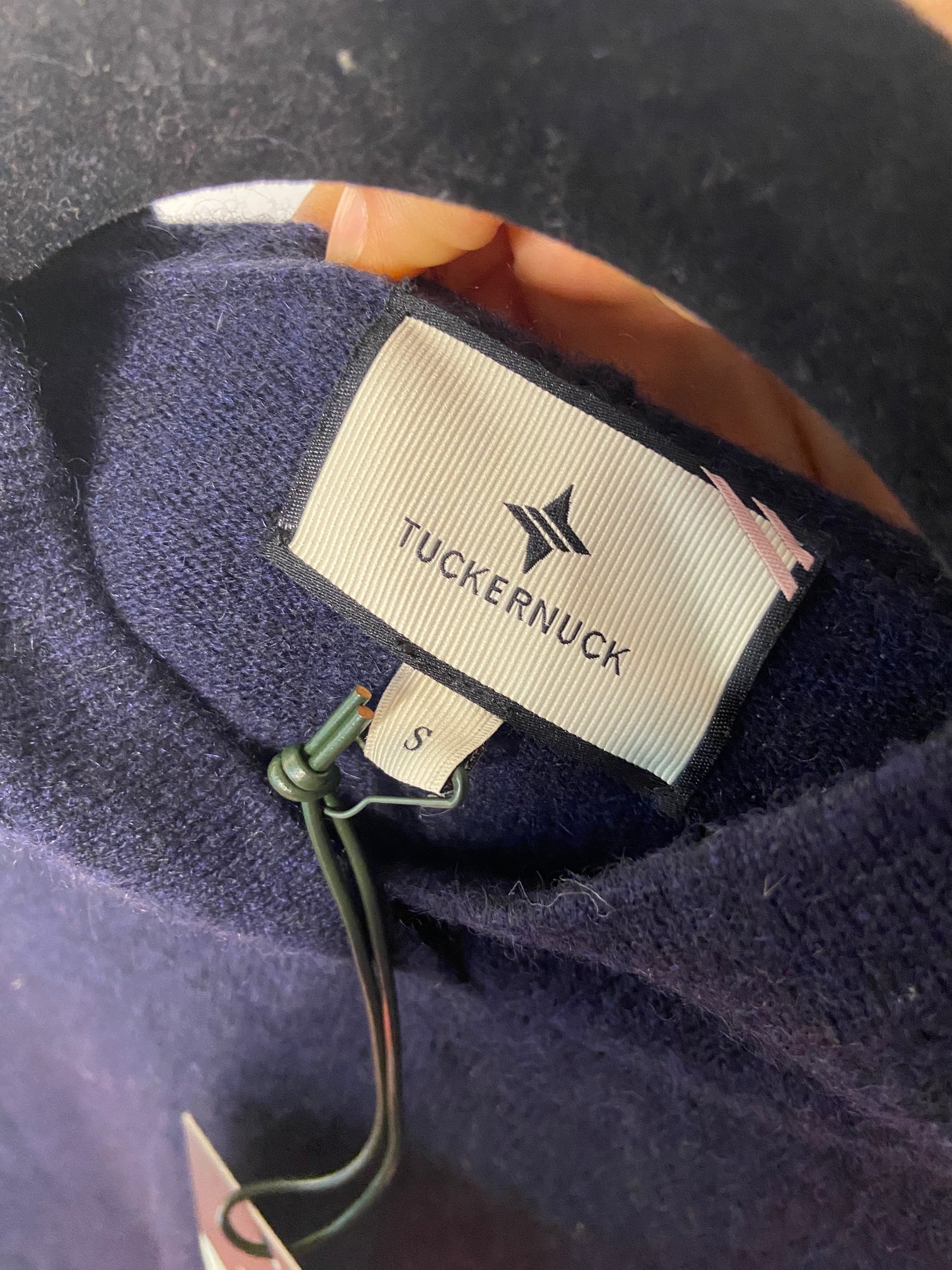 Tuckernuck Navy Cashmere Jane Hoodie size S