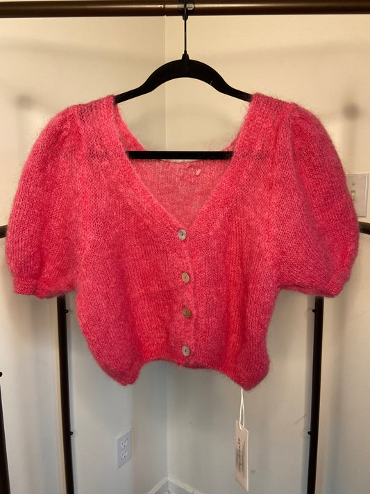 American Dreams Harper Pink Cardigan size S