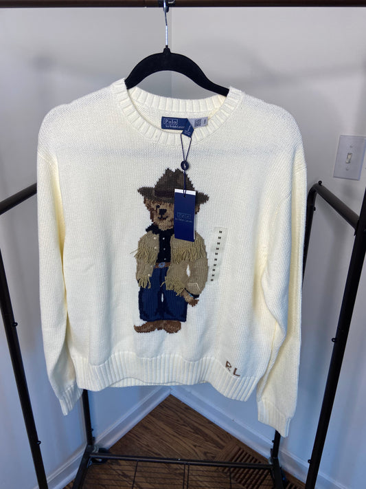 Polo Ralph Lauren Western Bear Sweater size M