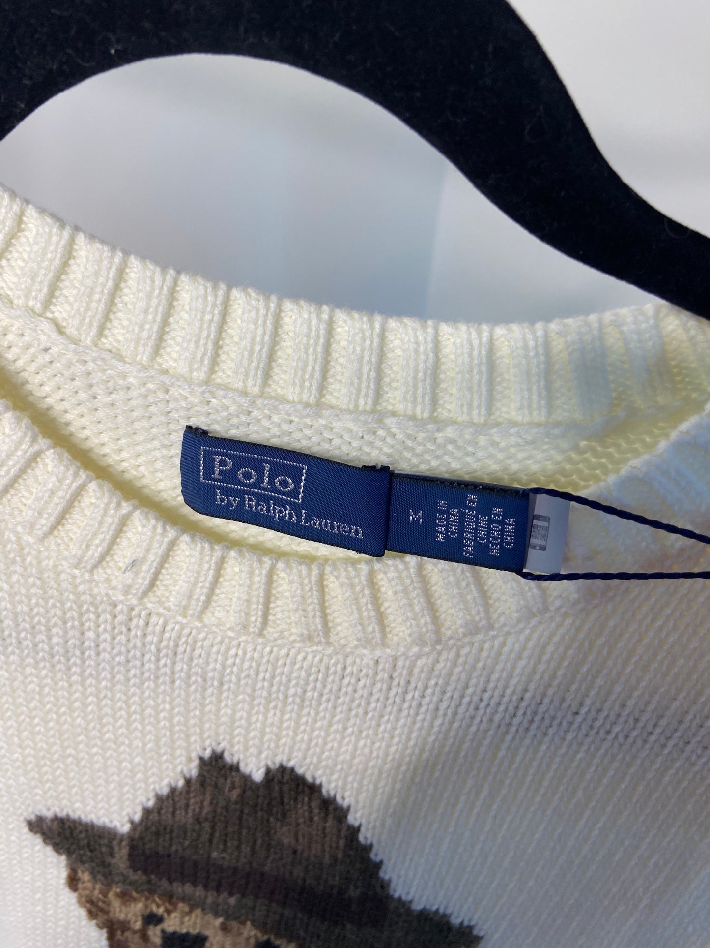 Polo Ralph Lauren Western Bear Sweater size M