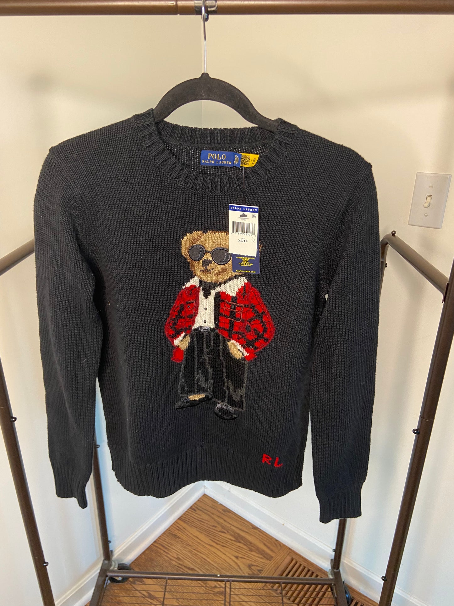 Polo Ralph Lauren Bear Sweater size XS