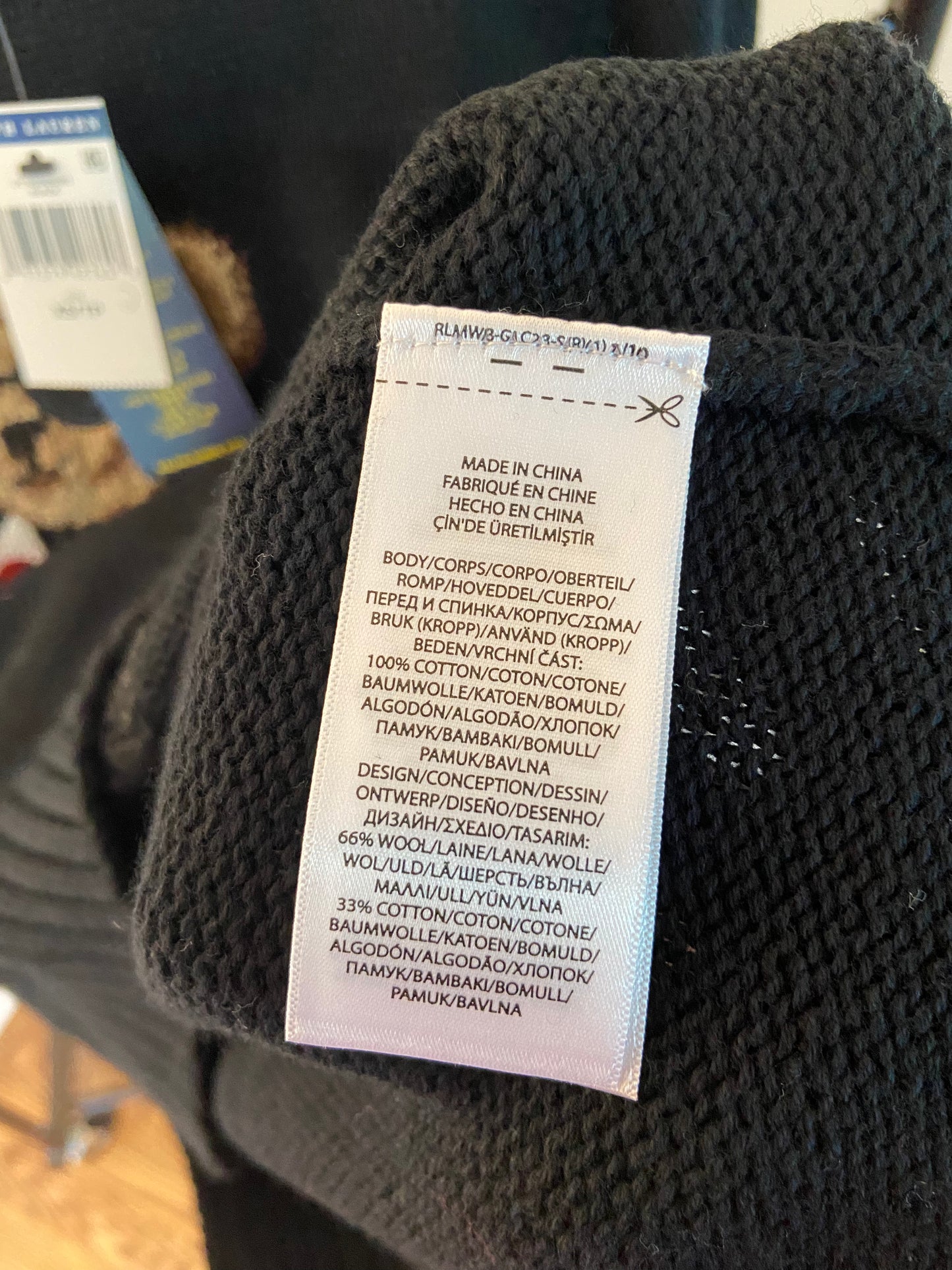 Polo Ralph Lauren Bear Sweater size XS