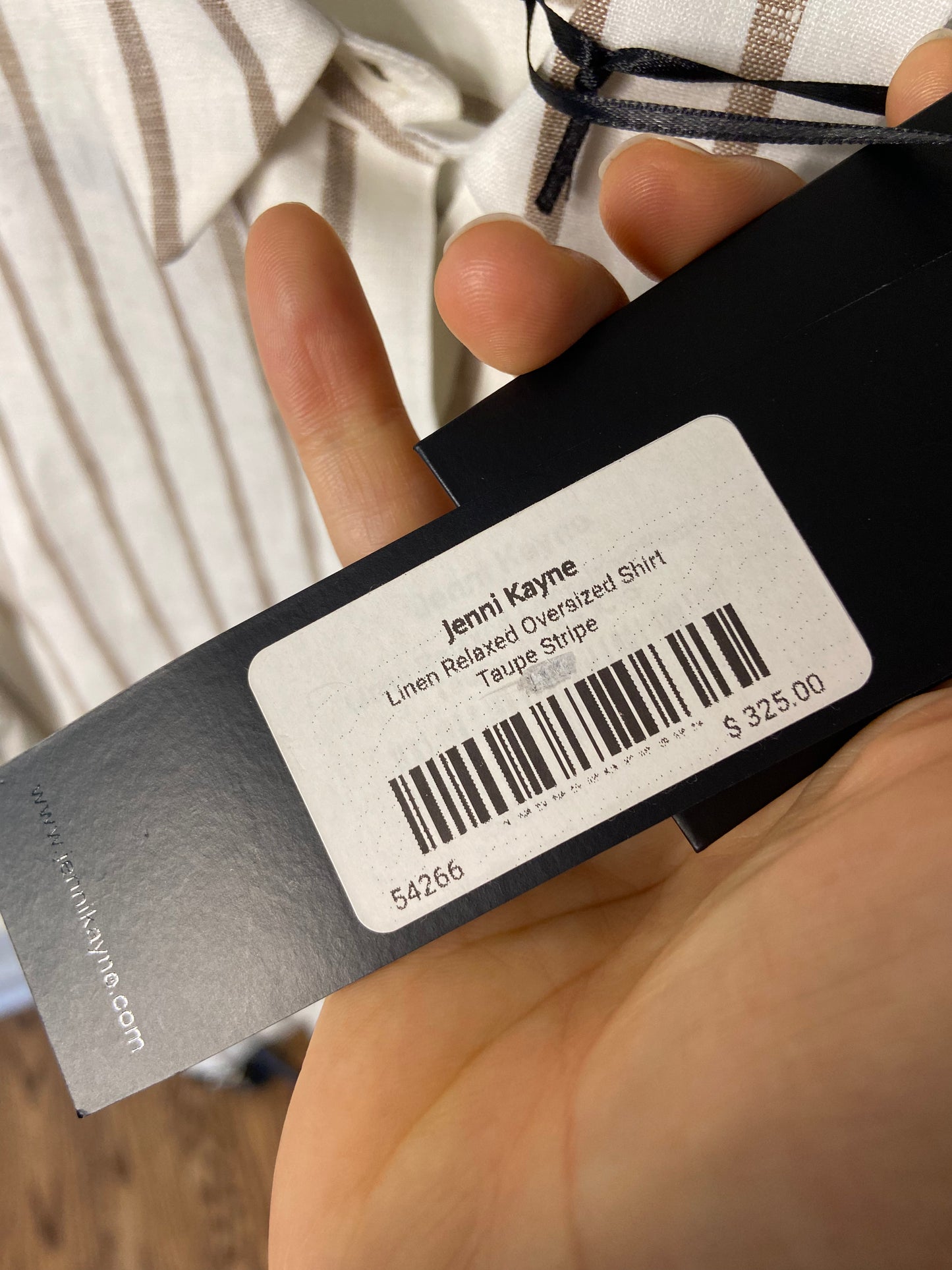 Jenni Kayne Linen Relaxed Oversized Shirt size M