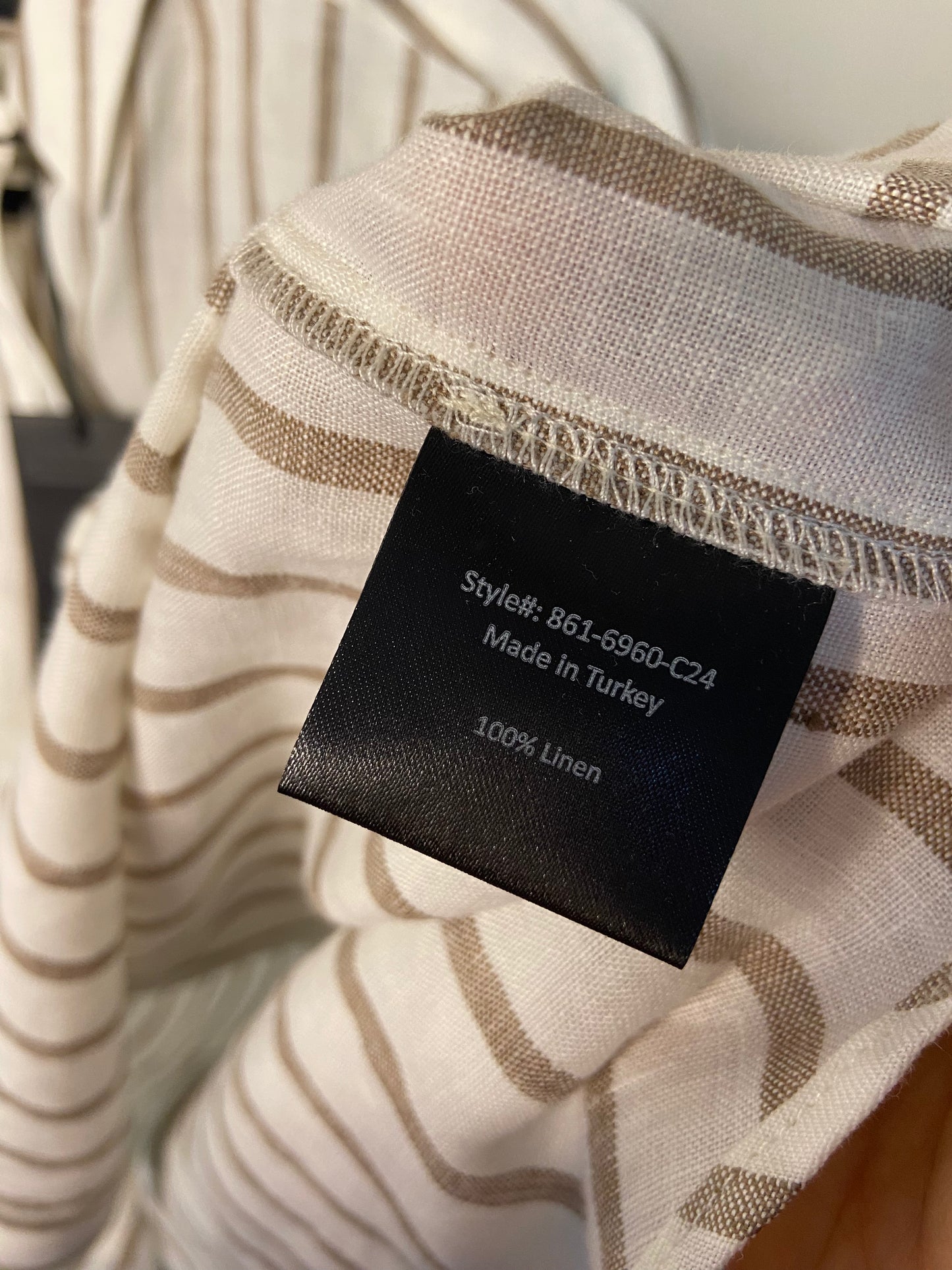 Jenni Kayne Linen Relaxed Oversized Shirt size M