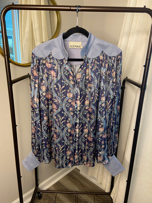 Alemais Canter Scallop Blouse size us 8
