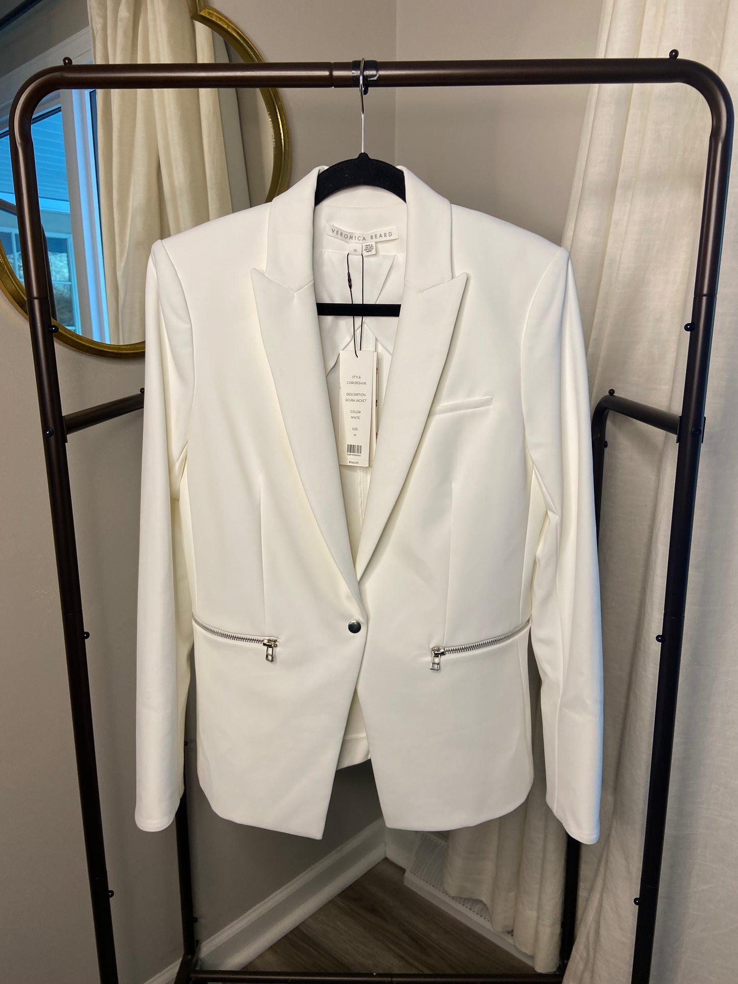 Veronica Beard Scuba Dickey Jacket size 10