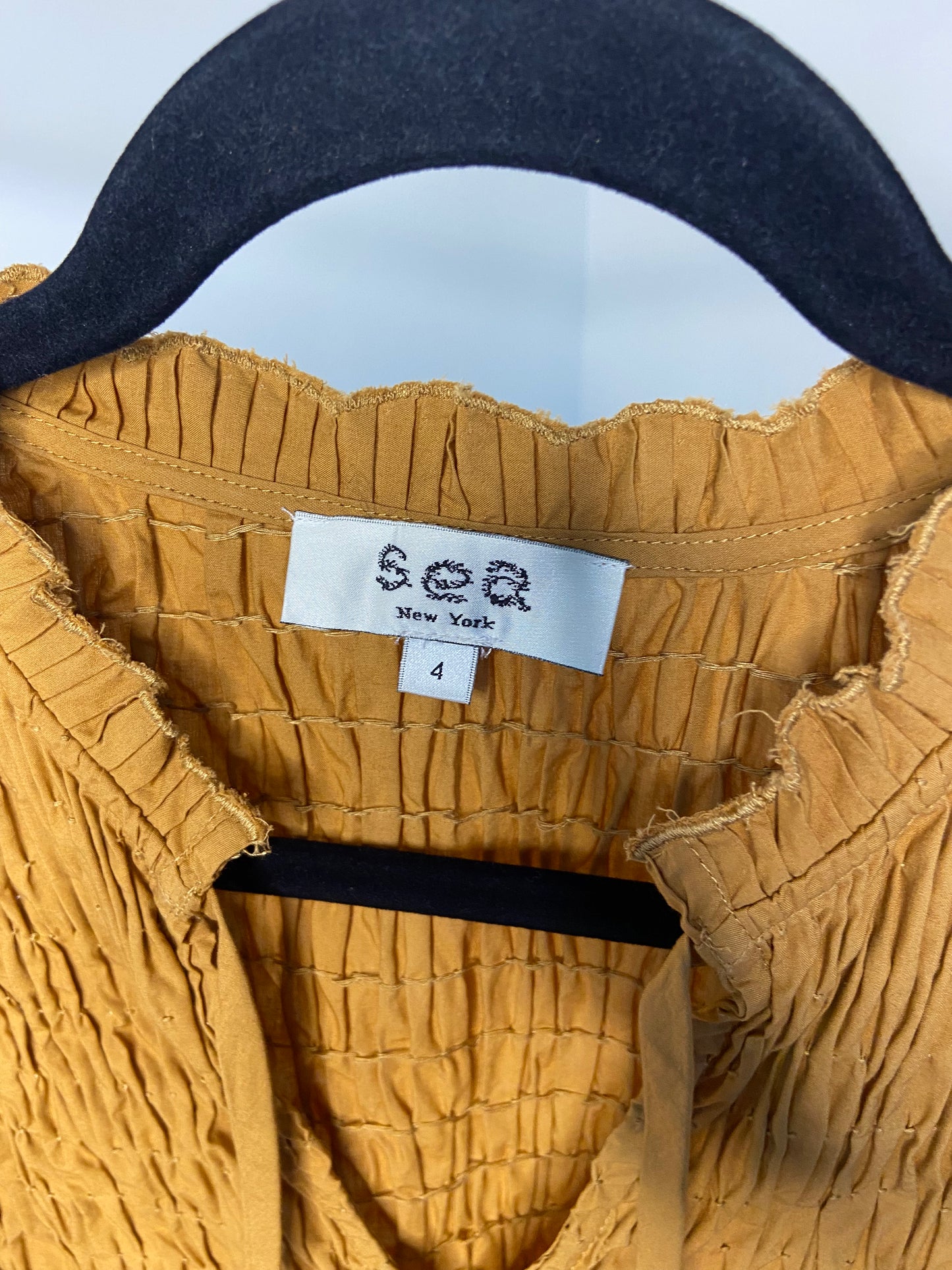 Sea New York Ruffle Sleeve Top size 4