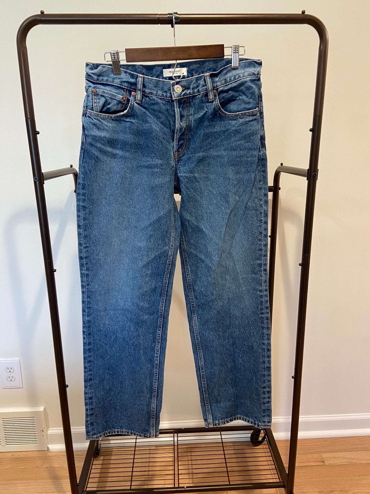 Moussy Straight Low Philadelphia Jeans size 29