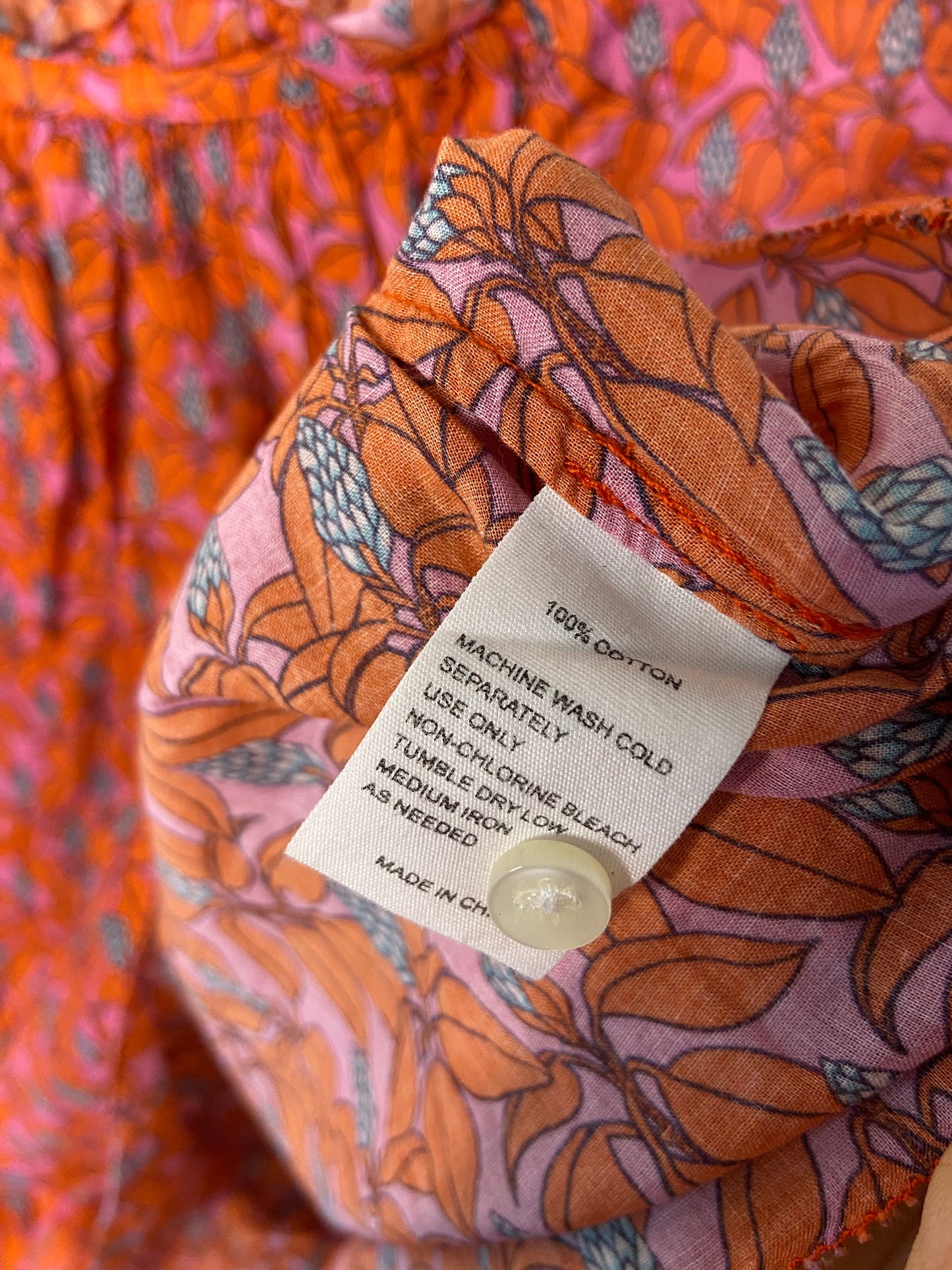 Trovata Birds of Paradis Carla Blouse size L