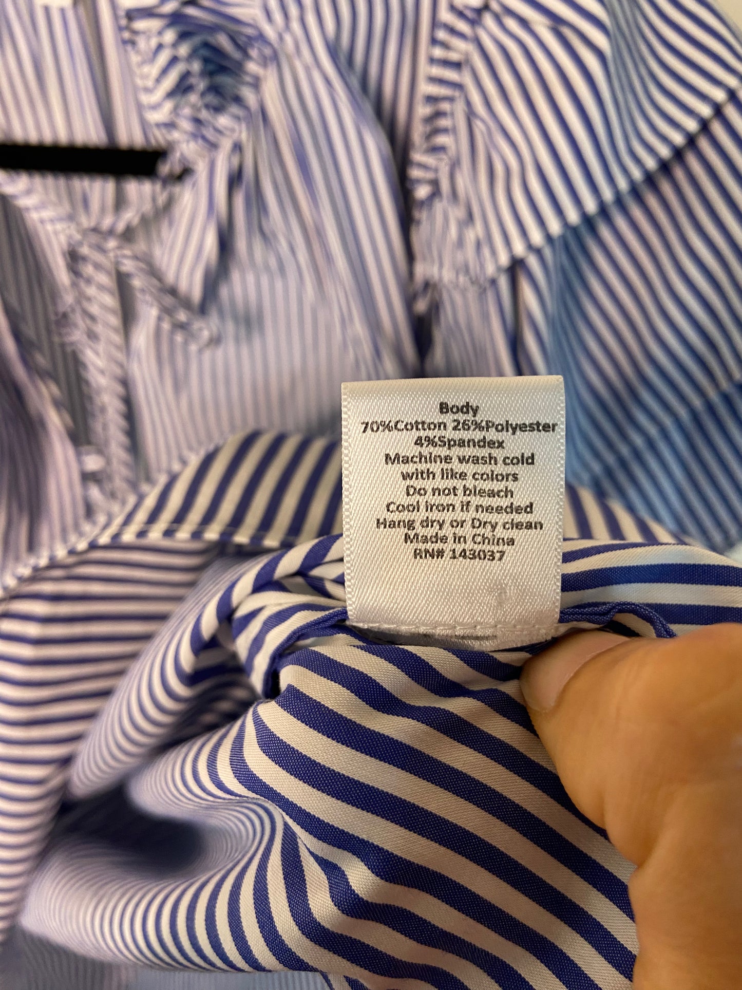 Hunter Bell Millie Striped Top size XS