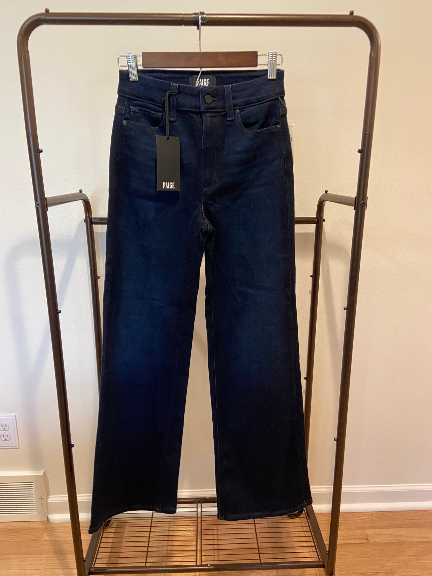 Paige Anessa High Rise Wide Leg 31 Jeans in Sussex size 25