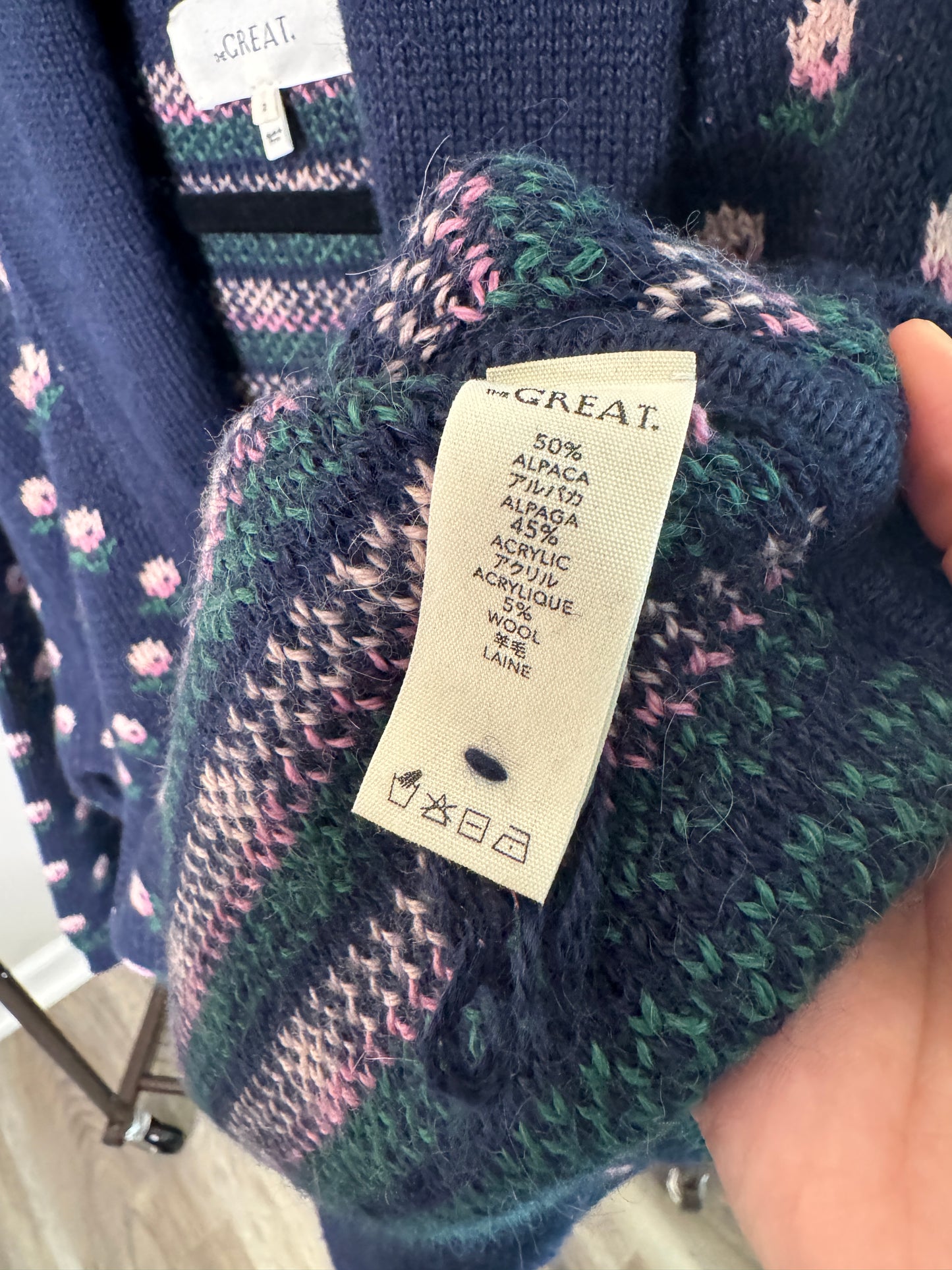 The Great Bloom Lodge Cardigan size M