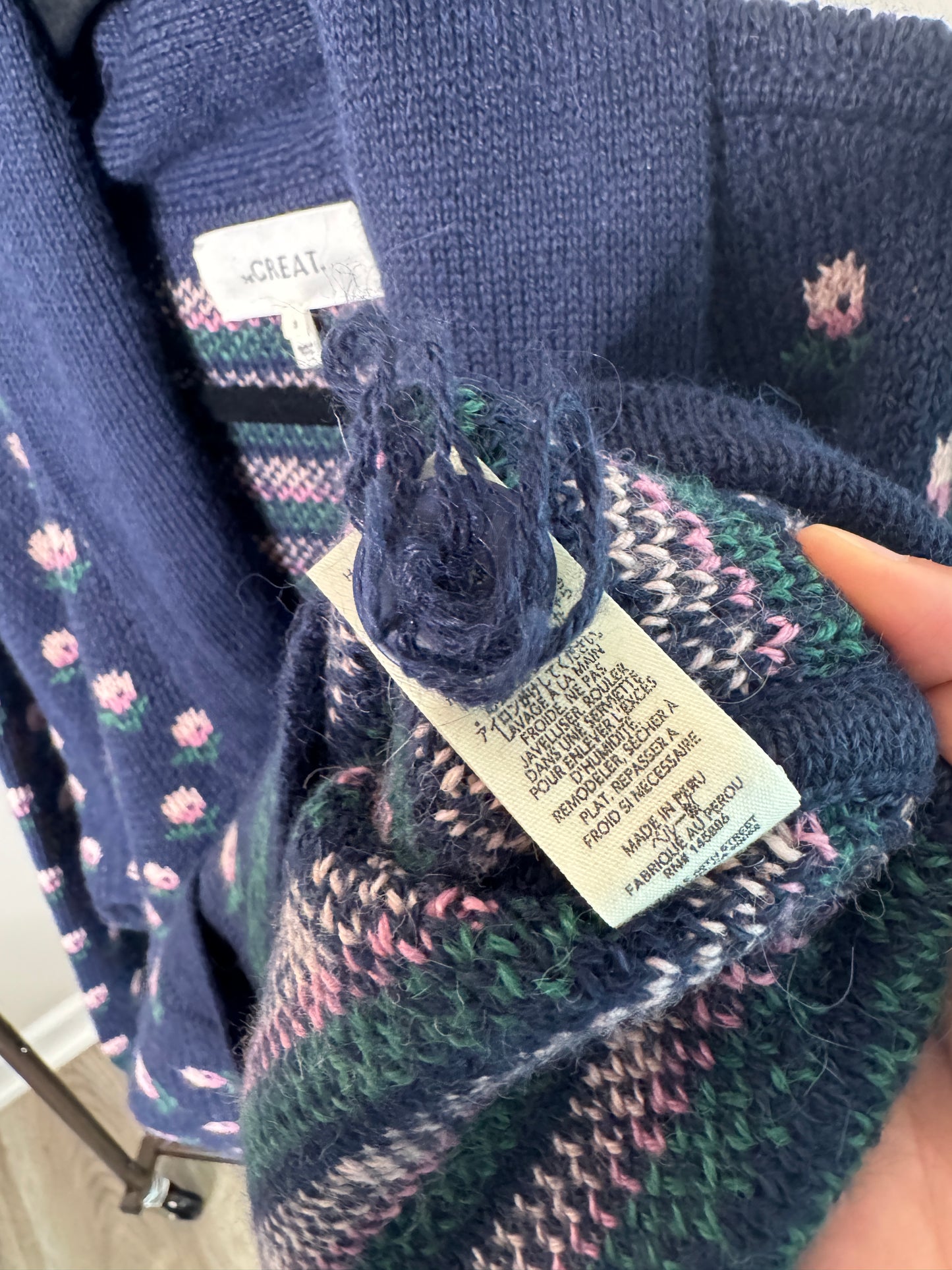 The Great Bloom Lodge Cardigan size M