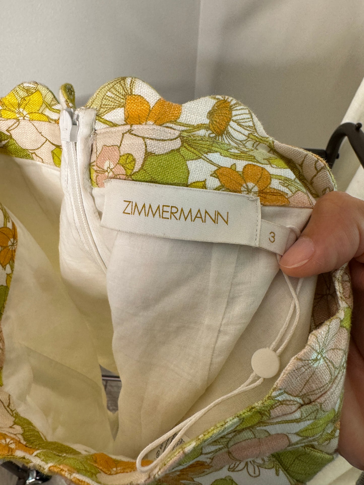 ZIMMERMANN Super Eight Cotton-Piqué Shorts size US 10