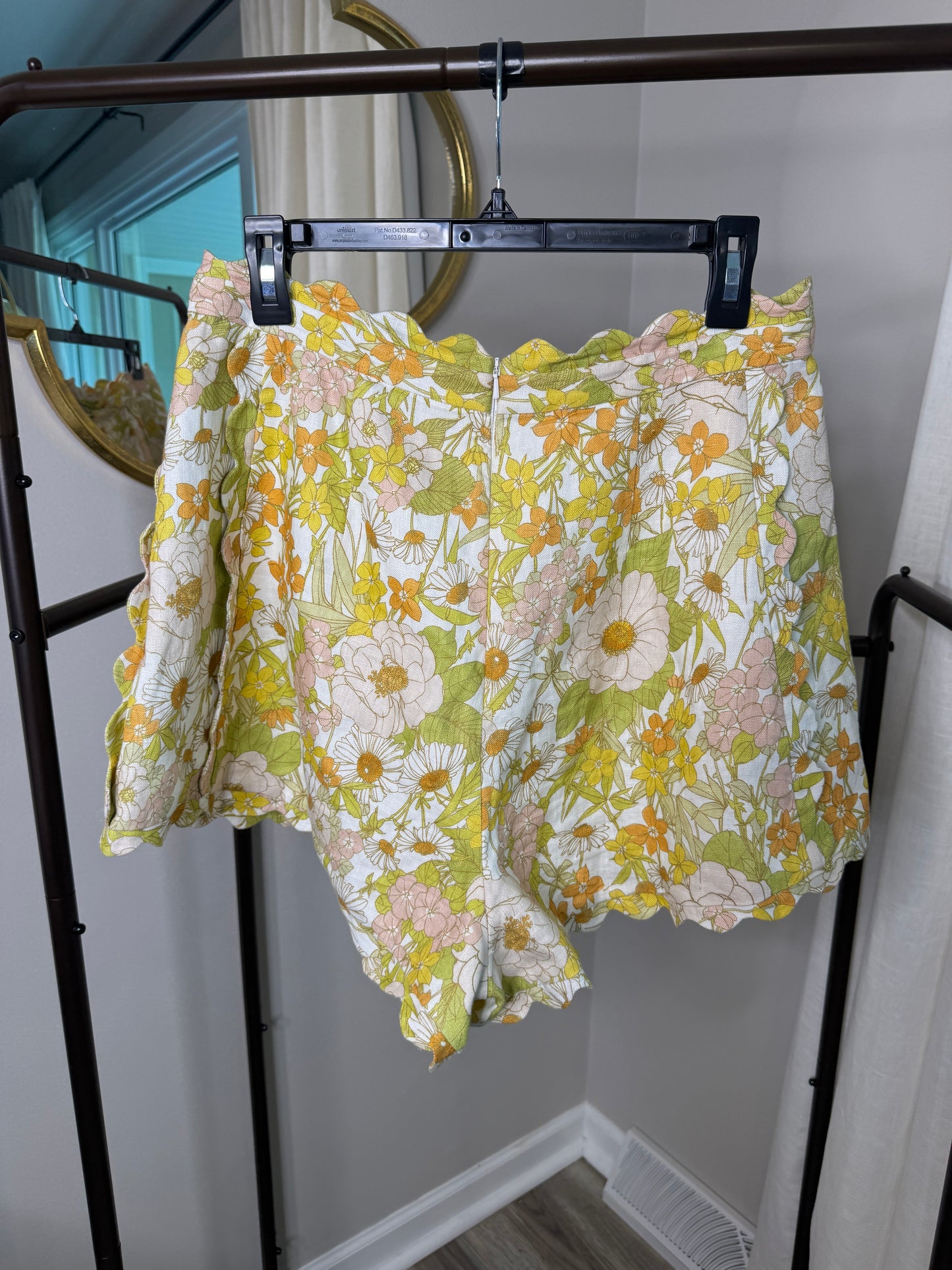 ZIMMERMANN Super Eight Cotton-Piqué Shorts size US 10