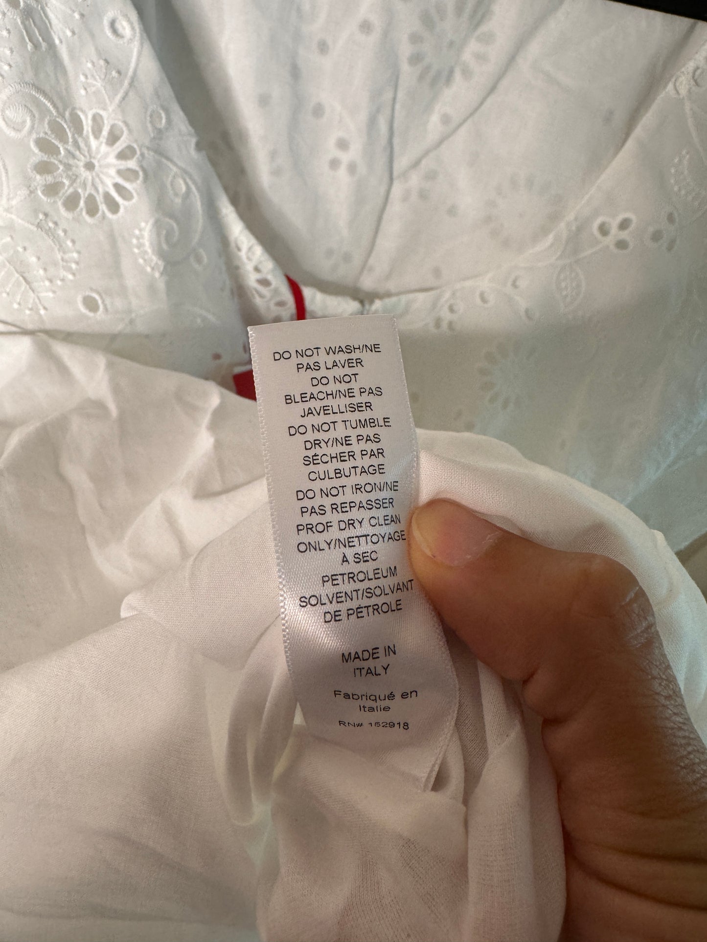 CAROLINA HERRERA Shirred Midi Dress size US 10