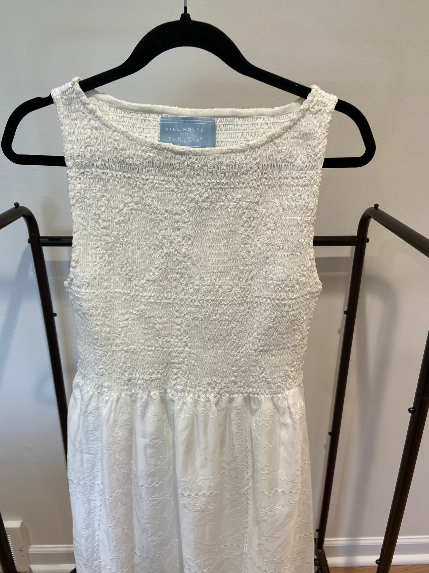 Hill House The Cosima Nap Dress in White size S