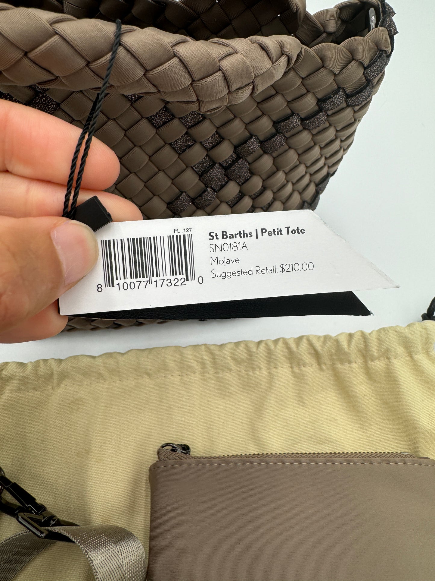Naghedi St. Barths Petit Tote Mojave