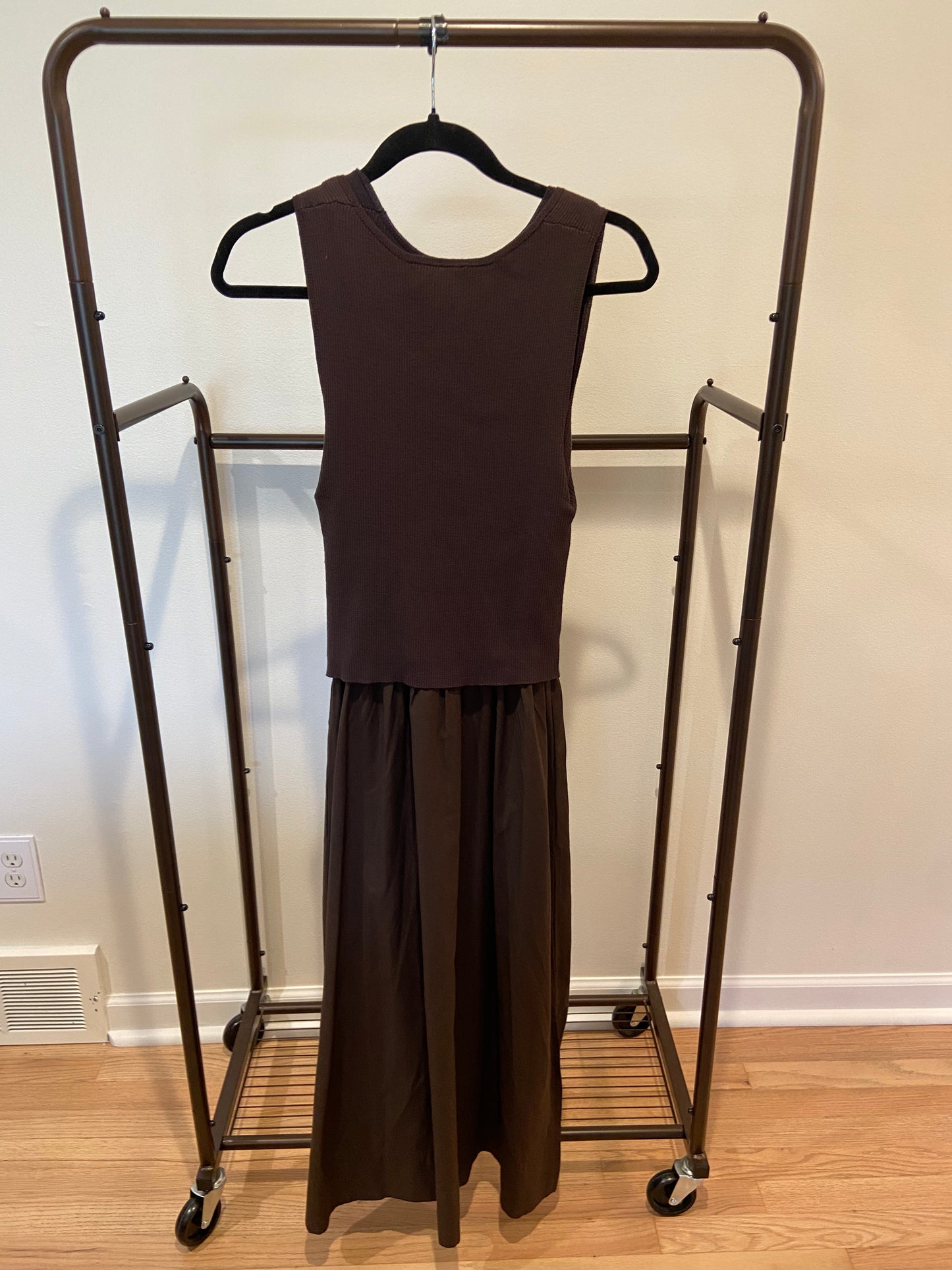 Brochu Walker The Sofia Sleeveless Dress in Brown size S