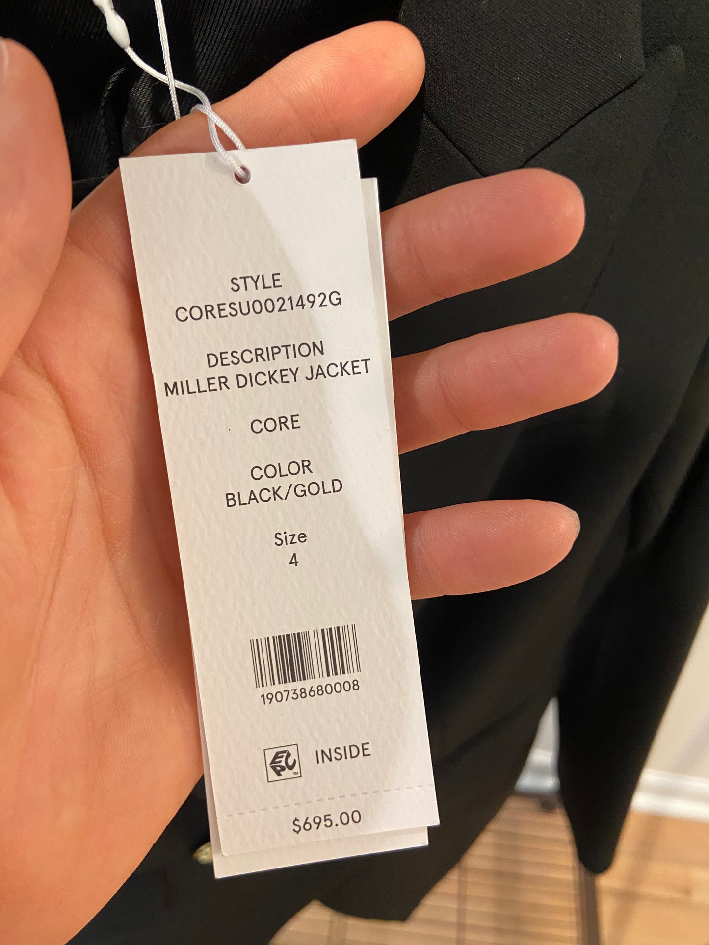 Veronica Beard Miller Dickey Blazer Jacket size 4