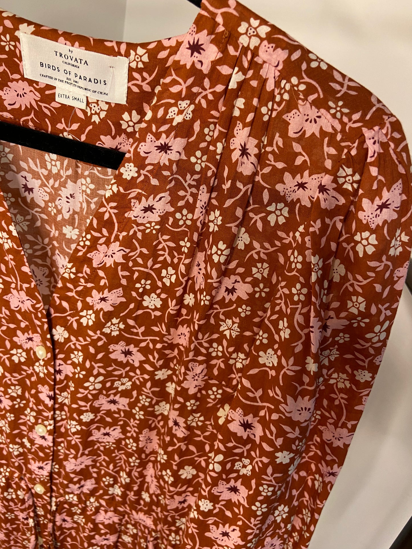 Trovata Birds of Paradis Ainsley Dress size XS